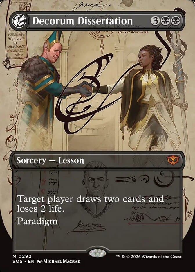 Decorum Dissertation — Secrets of Strixhaven