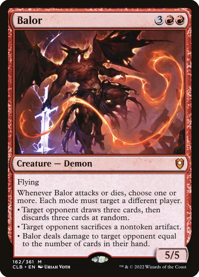 Balor — Commander Legends: Battle for Baldur's Gate
