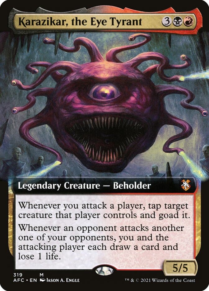 Karazikar, the Eye Tyrant — Forgotten Realms Commander