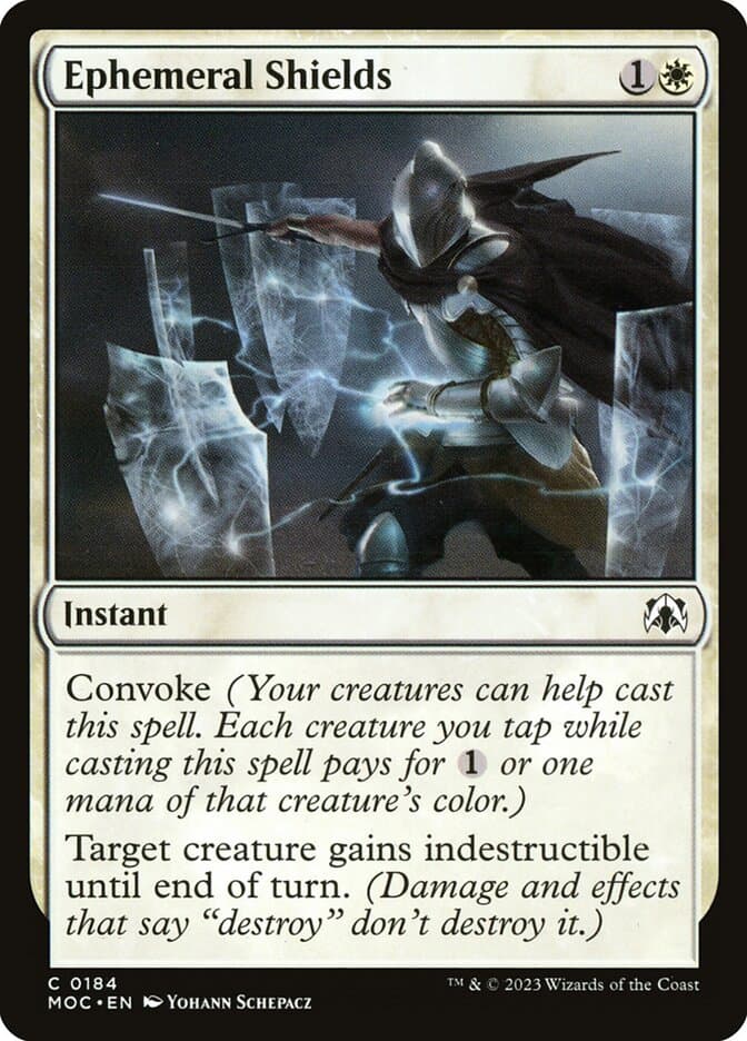 Ephemeral Shields — March of the Machine Commander