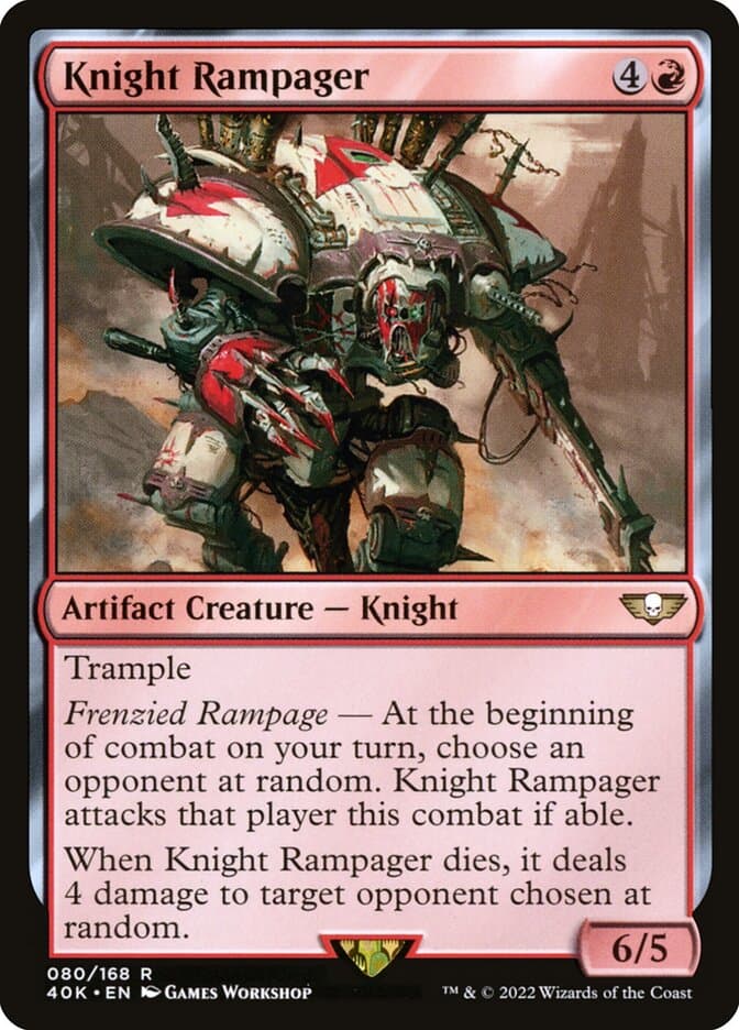 Knight Rampager — Warhammer 40,000 Commander