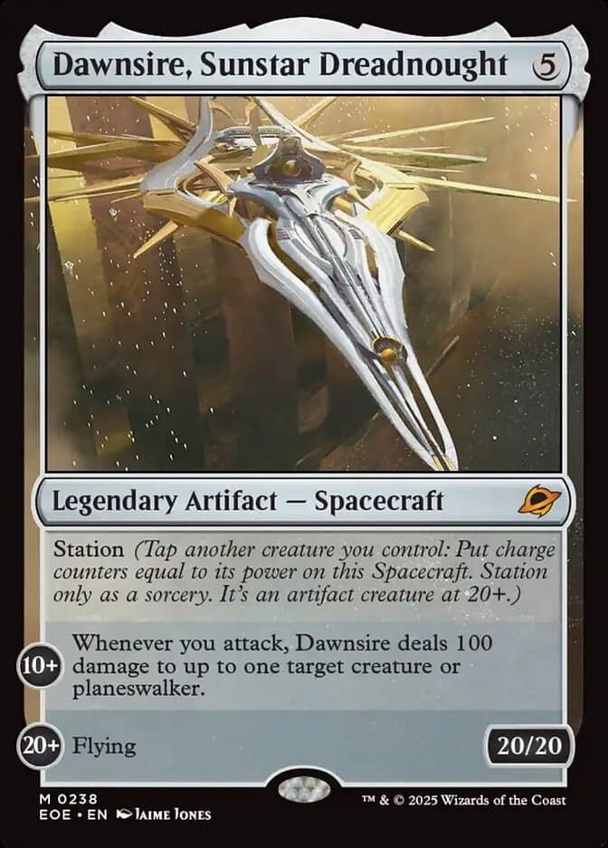Dawnsire, Sunstar Dreadnought — Edge of Eternities
