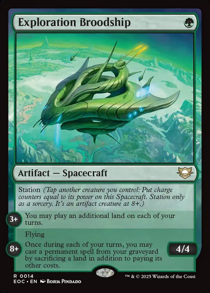 Exploration Broodship — Edge of Eternities Commander