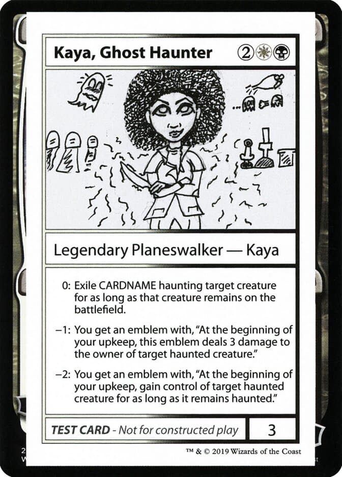 Kaya, Ghost Haunter — Mystery Booster Playtest Cards 2021