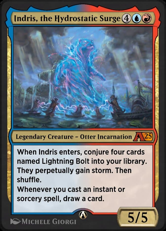 Indris, the Hydrostatic Surge — Alchemy: Bloomburrow