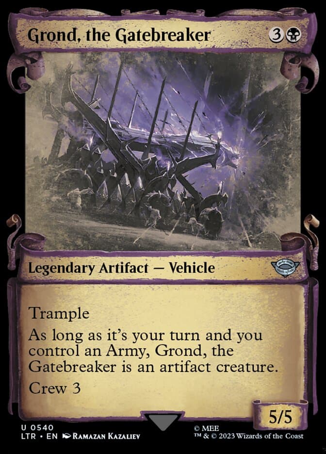 Grond, the Gatebreaker — The Lord of the Rings: Tales of Middle-earth