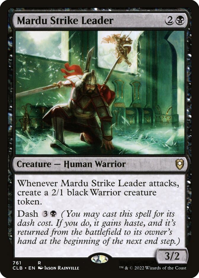 Mardu Strike Leader — Commander Legends: Battle for Baldur's Gate