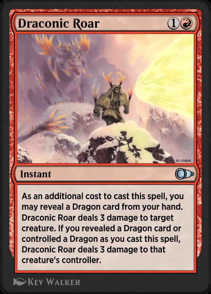 Draconic Roar — Pioneer Masters