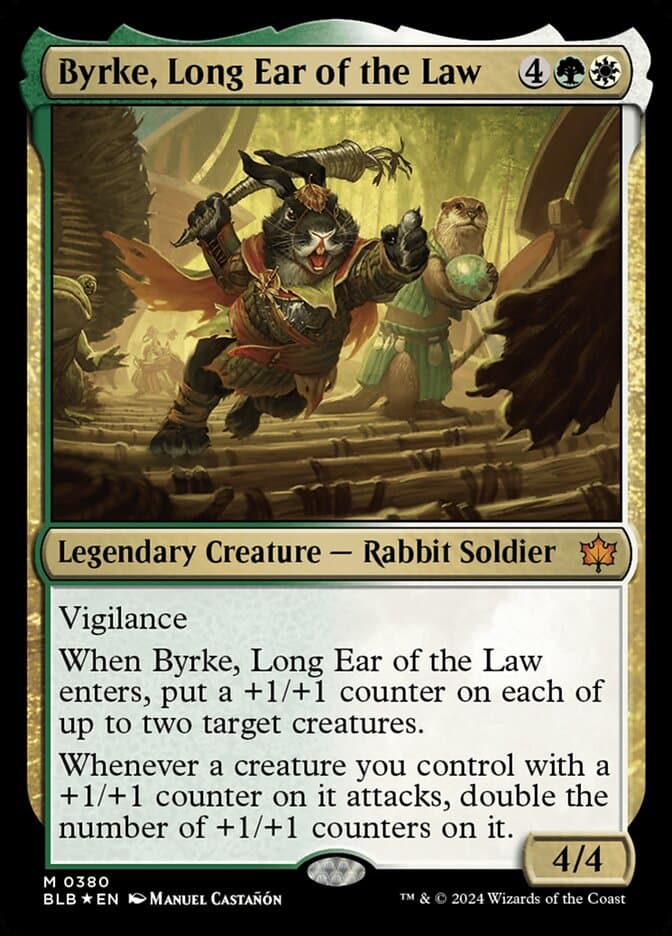 Byrke, Long Ear of the Law — Bloomburrow