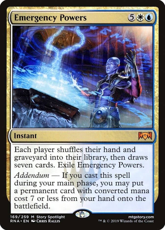 Emergency Powers — Ravnica Allegiance