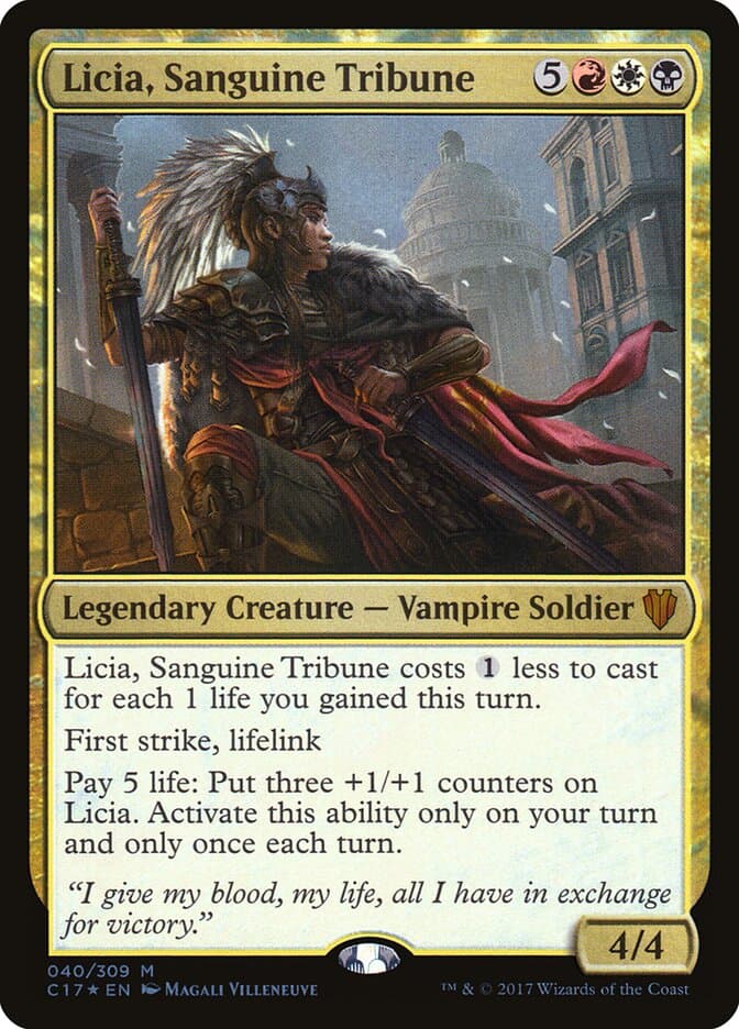 Licia, Sanguine Tribune — Commander 2017