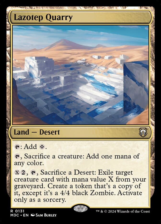 Lazotep Quarry — Modern Horizons 3 Commander