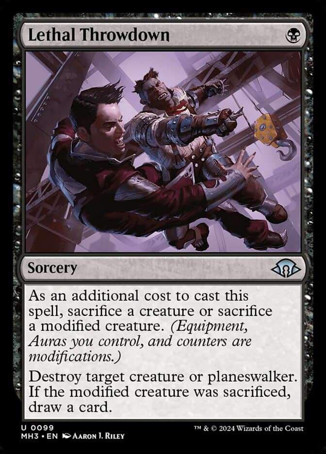 Lethal Throwdown — Modern Horizons 3