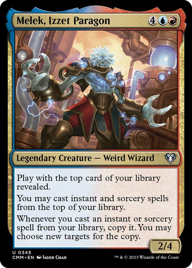 Melek, Izzet Paragon — Commander Masters