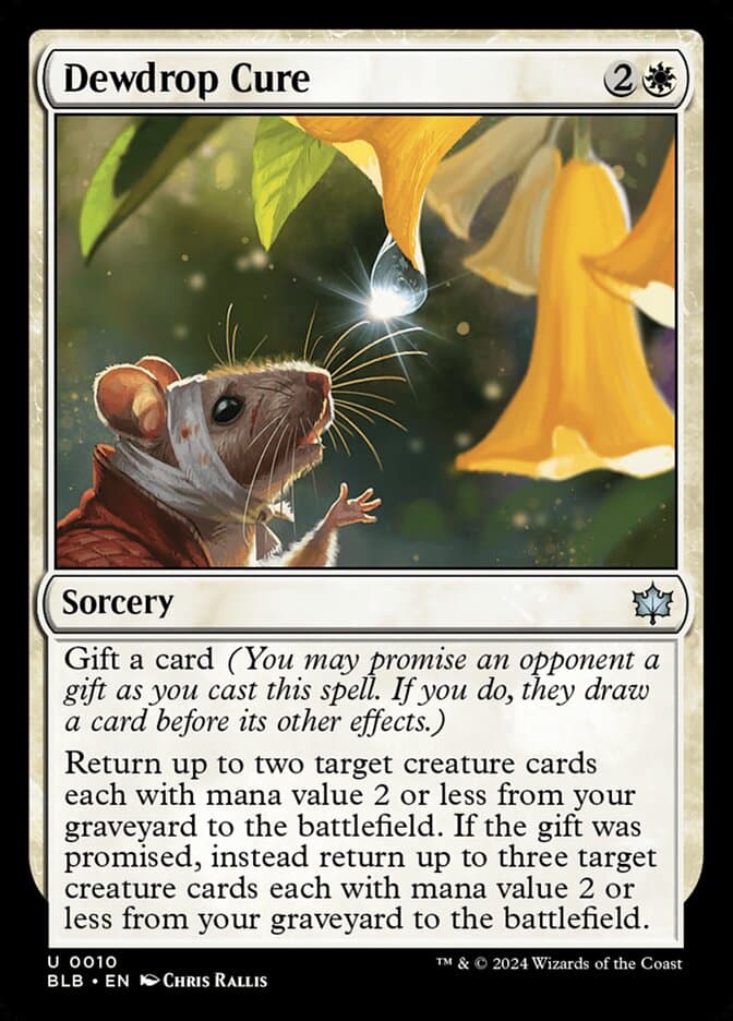 Dewdrop Cure — Bloomburrow