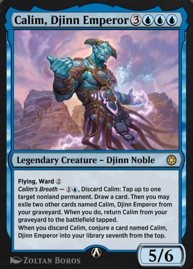 Calim, Djinn Emperor — Alchemy Horizons: Baldur's Gate