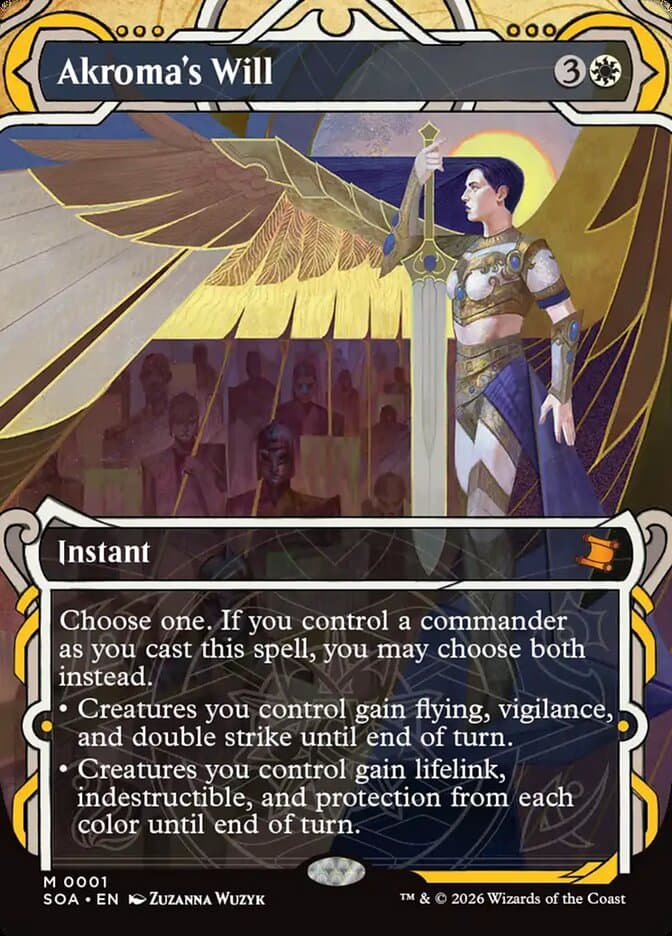 Akroma's Will — Secrets of Strixhaven Mystical Archive