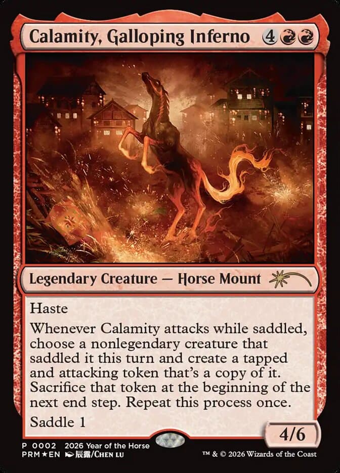 Calamity, Galloping Inferno — Year of the Horse 2026