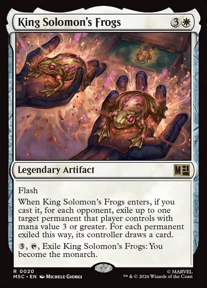 King Solomon's Frogs — Marvel Super Heroes Commander