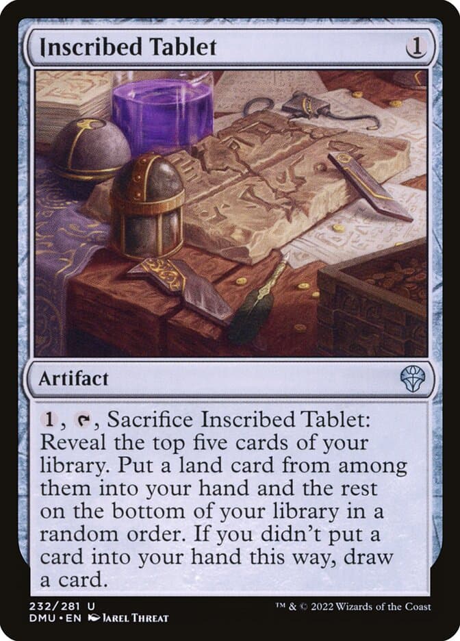 Inscribed Tablet — Dominaria United