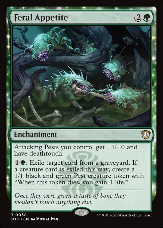 Feral Appetite — Secrets of Strixhaven Commander