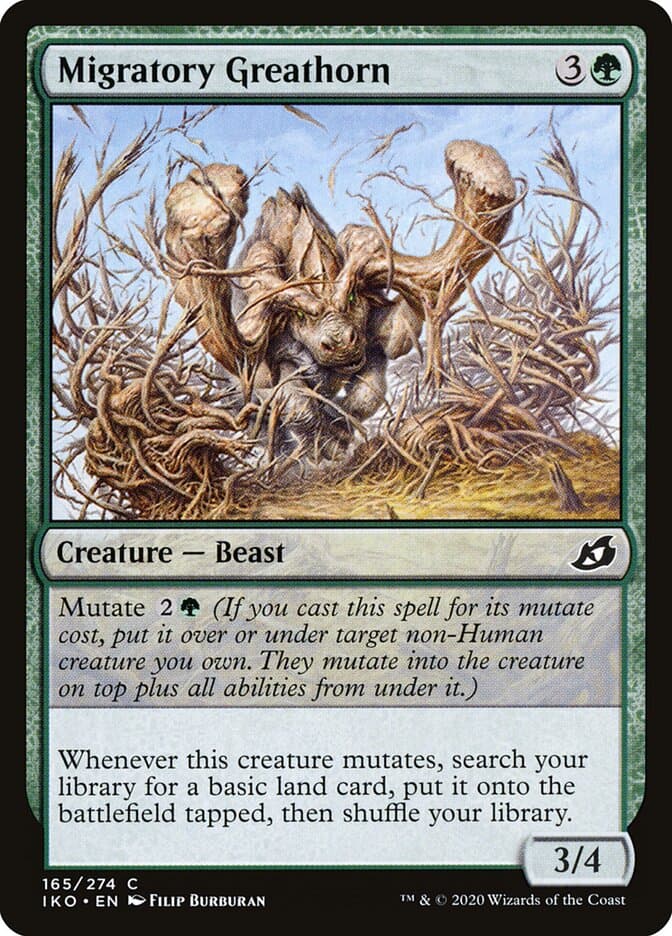 Migratory Greathorn — Ikoria: Lair of Behemoths