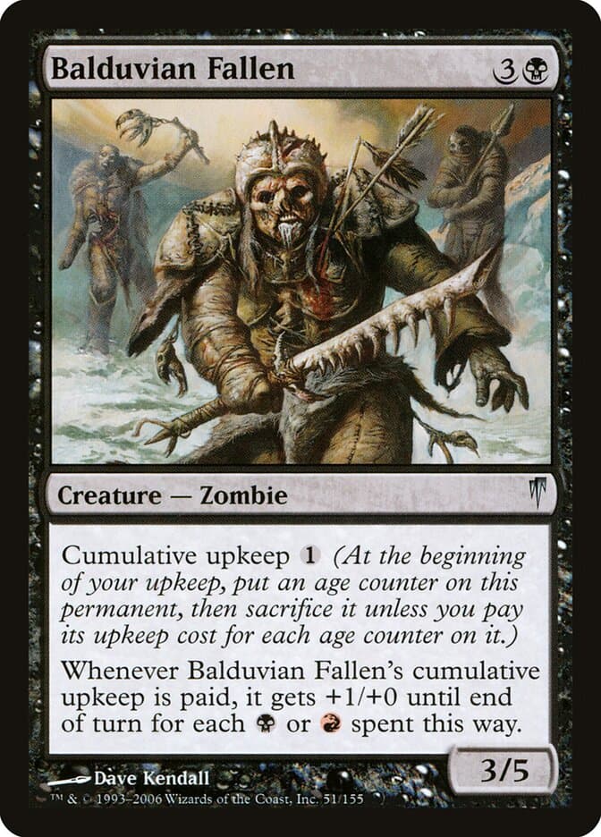 Balduvian Fallen — Coldsnap