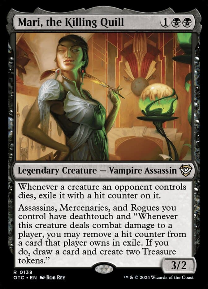 Mari, the Killing Quill — Outlaws of Thunder Junction Commander