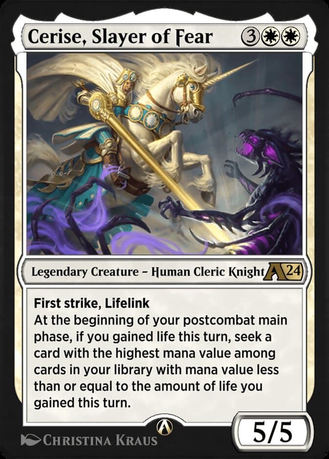 Cerise, Slayer of Fear — Alchemy: Wilds of Eldraine