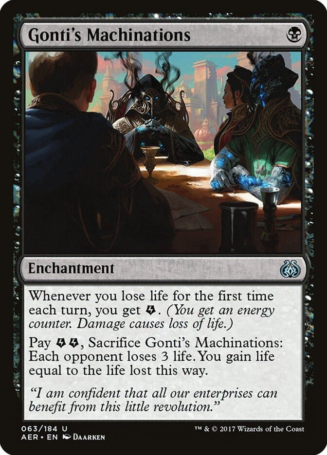 Gonti's Machinations — Aether Revolt