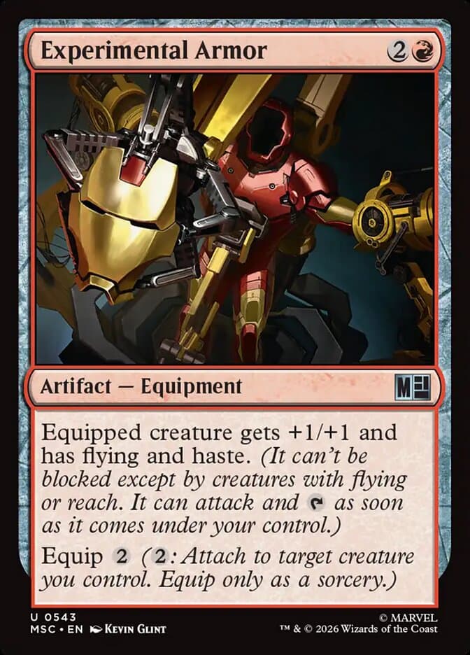 Experimental Armor — Marvel Super Heroes Commander