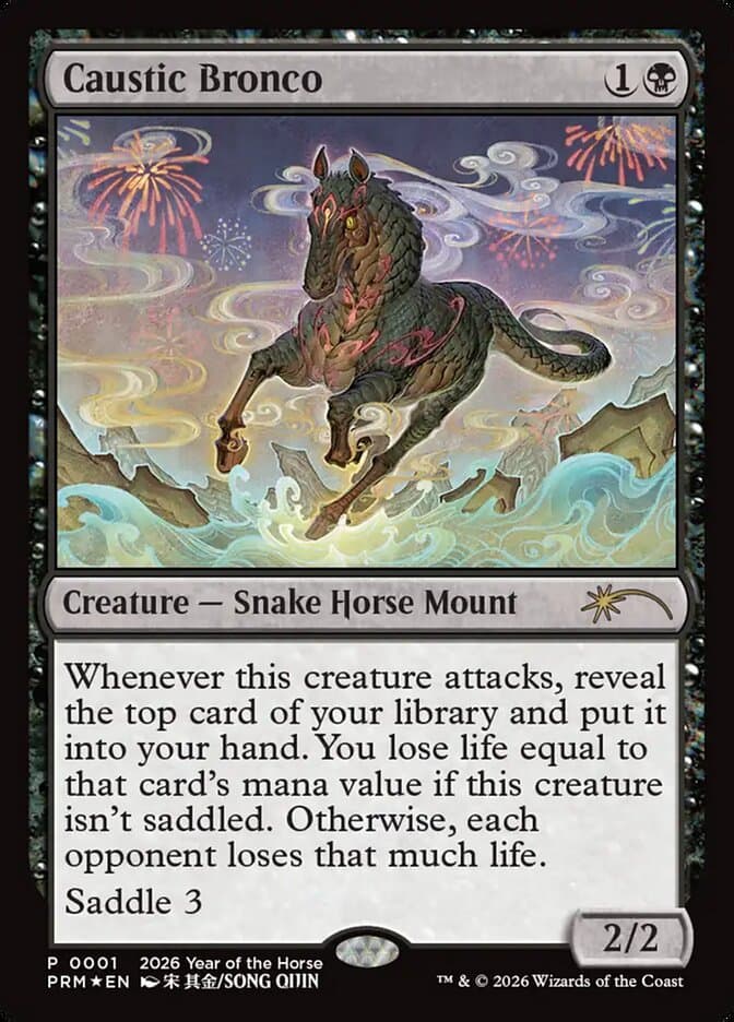 Caustic Bronco — Year of the Horse 2026