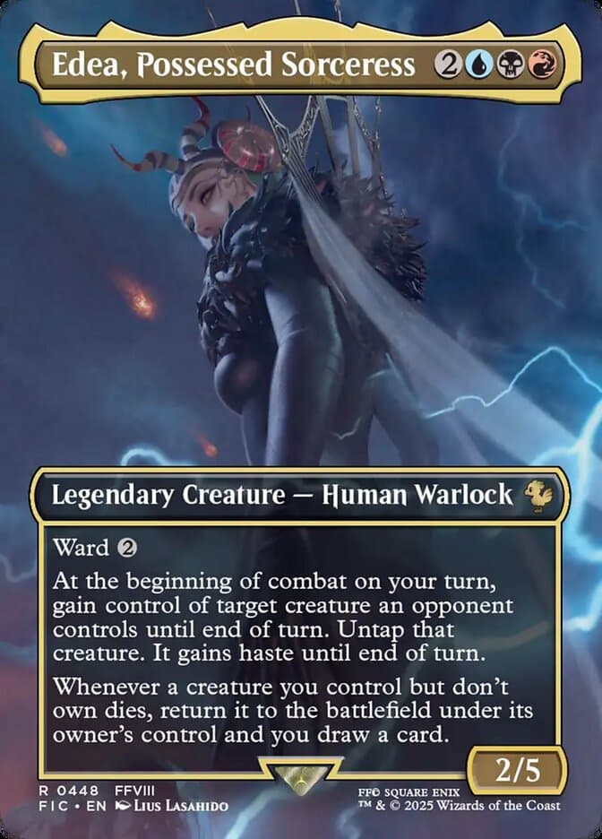 Edea, Possessed Sorceress — Final Fantasy Commander