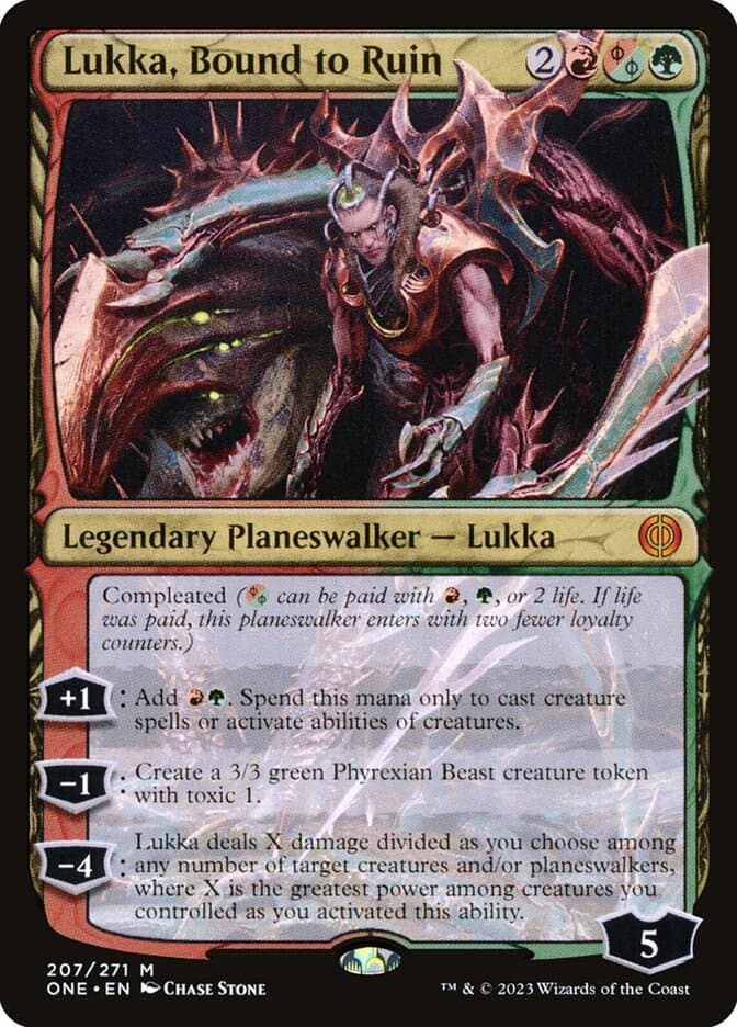 Lukka, Bound to Ruin — Phyrexia: All Will Be One
