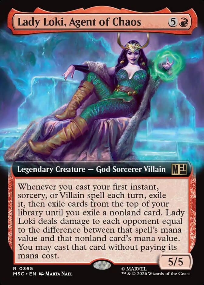 Lady Loki, Agent of Chaos — Marvel Super Heroes Commander