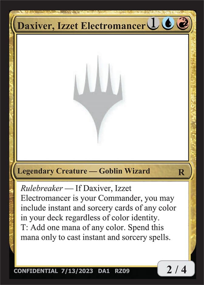 Daxiver, Izzet Electromancer — Unknown Event