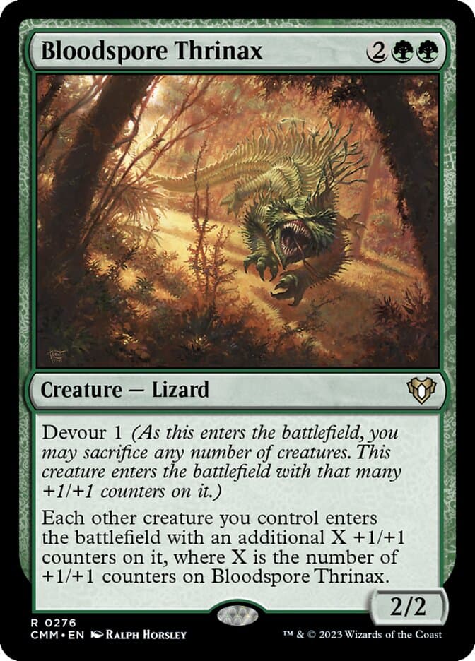 Bloodspore Thrinax — Commander Masters