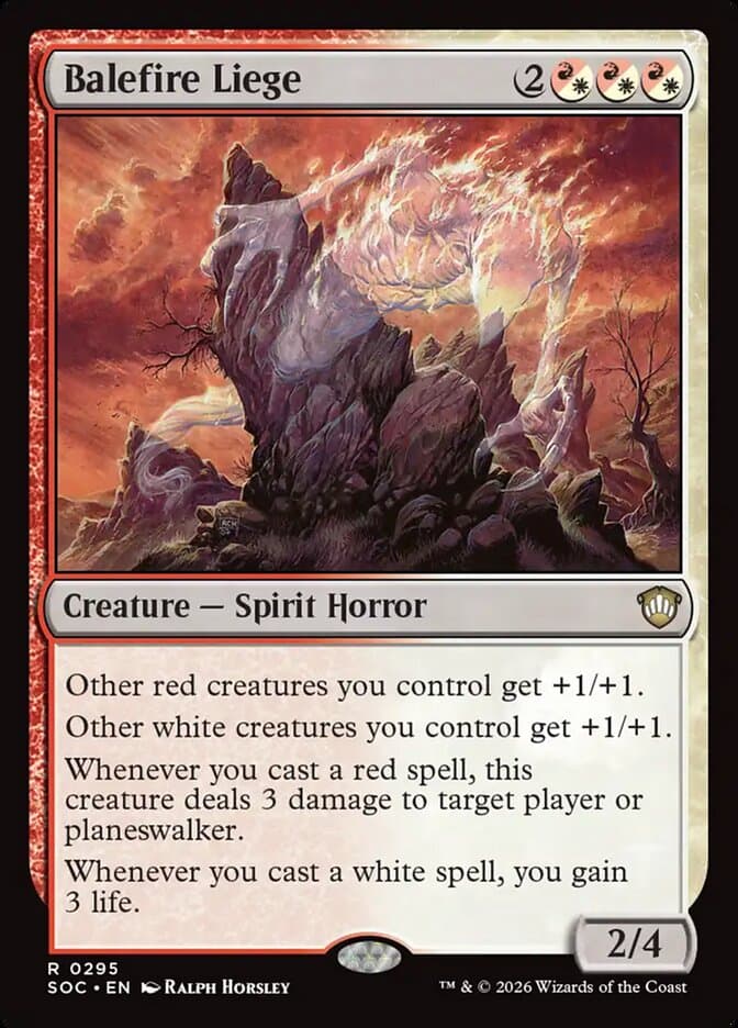 Balefire Liege — Secrets of Strixhaven Commander
