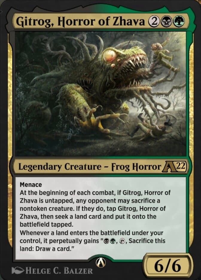 Gitrog, Horror of Zhava — Alchemy: Innistrad