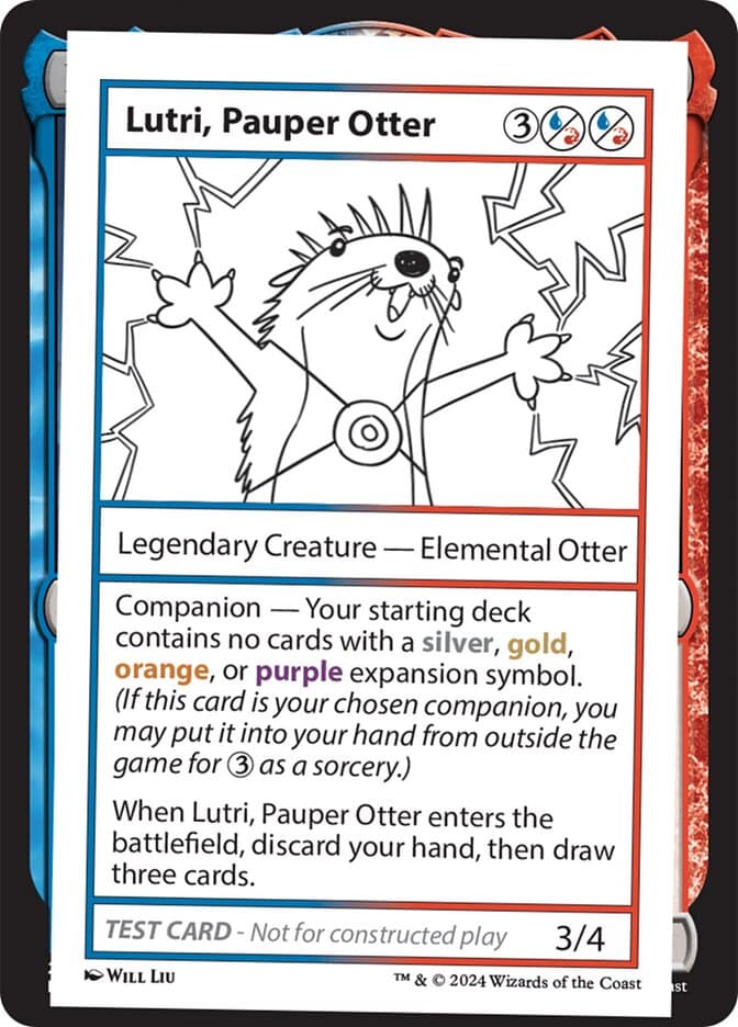 Lutri, Pauper Otter — Mystery Booster 2