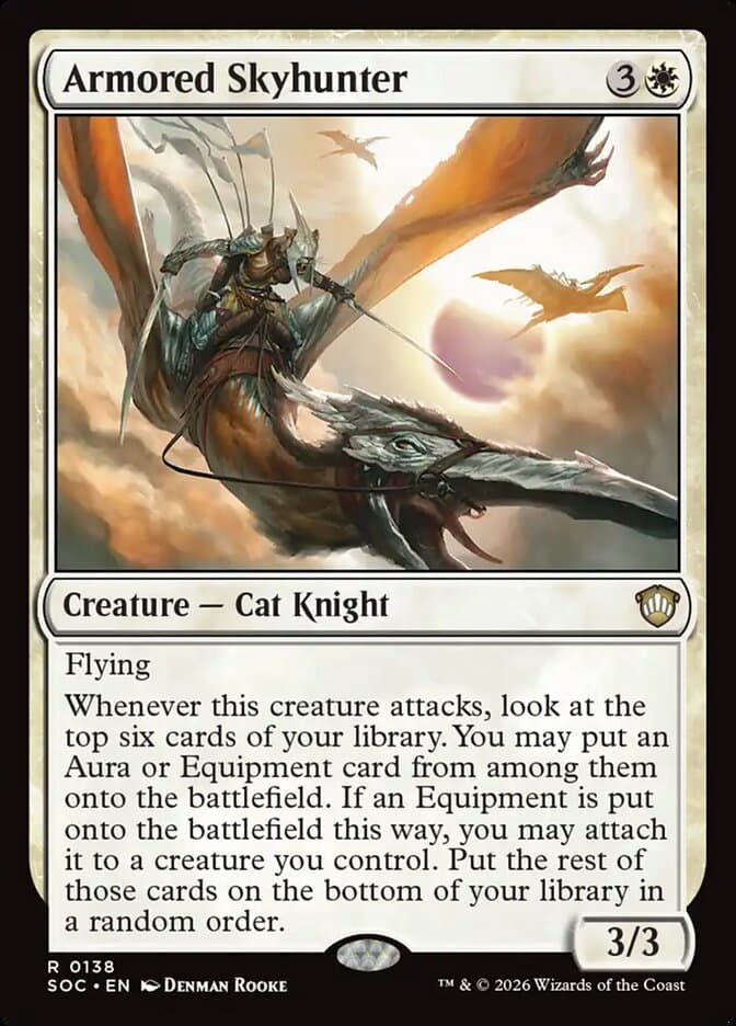 Armored Skyhunter — Secrets of Strixhaven Commander