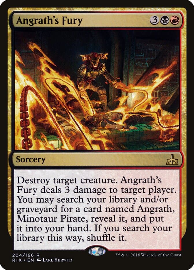 Angrath's Fury — Rivals of Ixalan