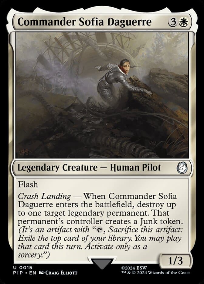 Commander Sofia Daguerre — Fallout