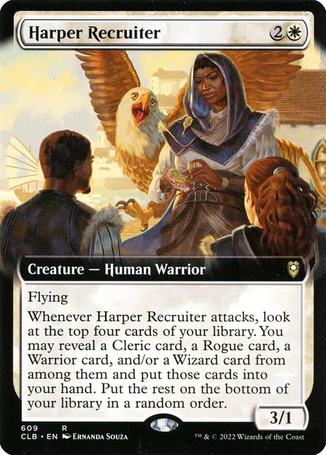 Harper Recruiter — Commander Legends: Battle for Baldur's Gate
