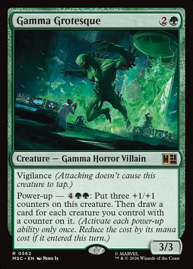 Gamma Grotesque — Marvel Super Heroes Commander