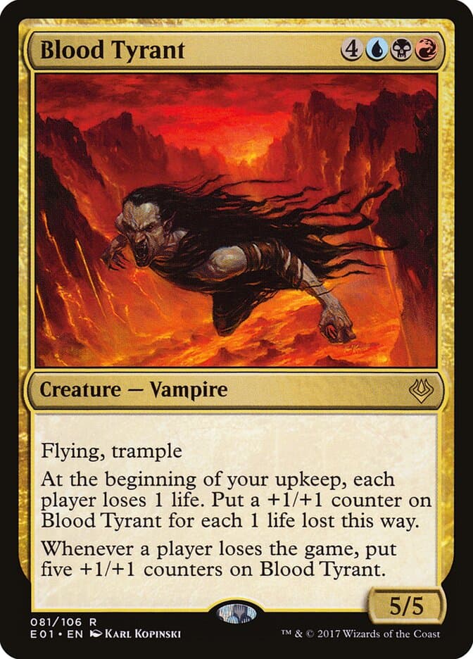 Blood Tyrant — Archenemy: Nicol Bolas