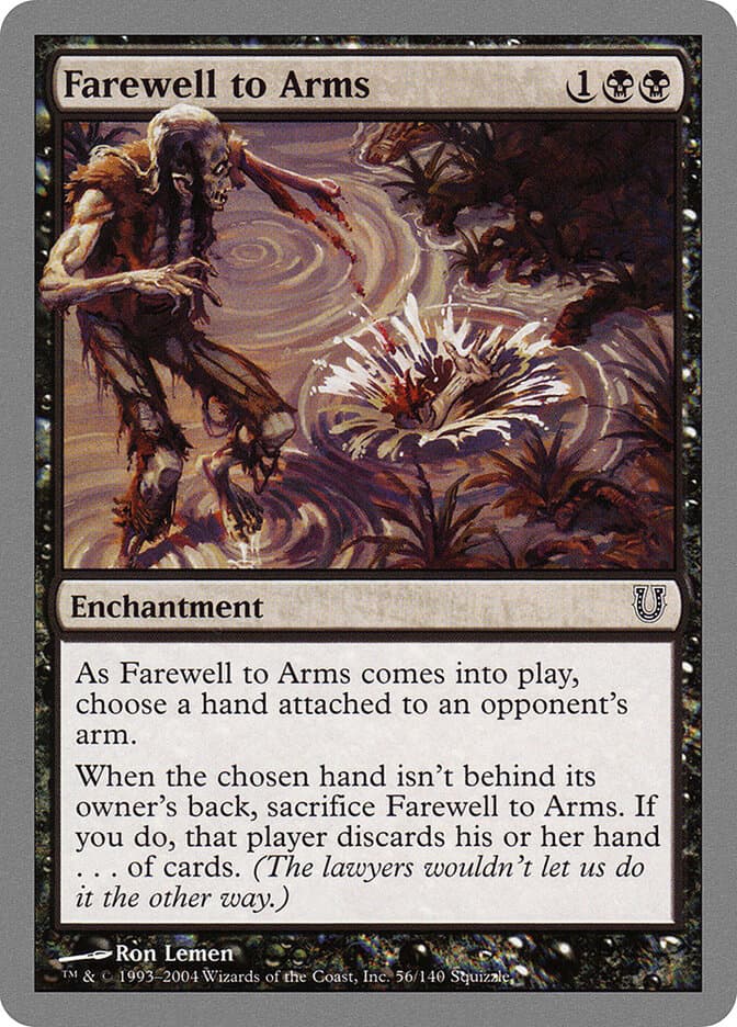 Farewell to Arms — Unhinged
