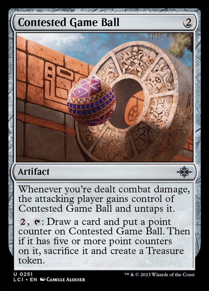 Contested Game Ball — The Lost Caverns of Ixalan