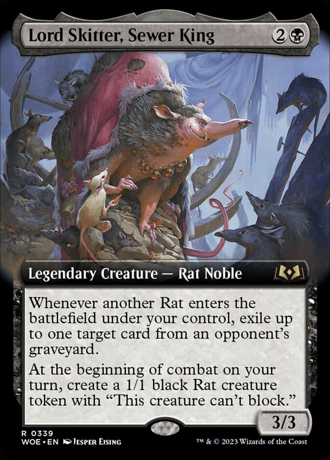 Lord Skitter, Sewer King — Wilds of Eldraine
