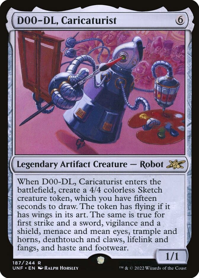 D00-DL, Caricaturist — Unfinity